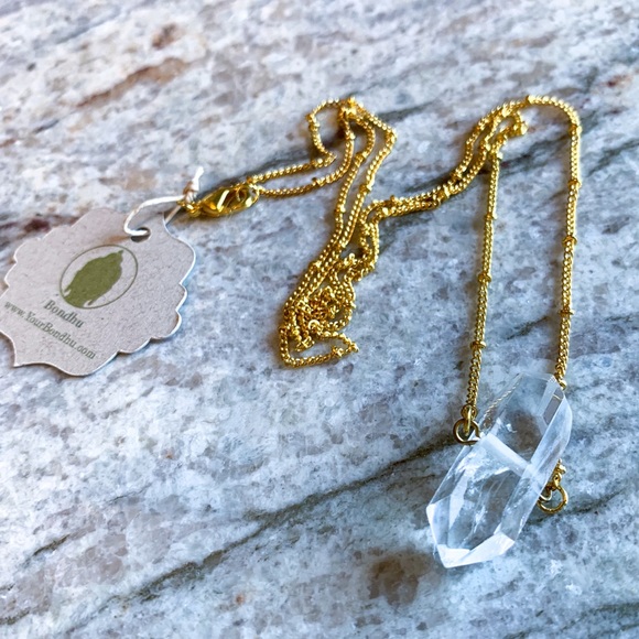 LAST🆕Crystal Quartz Necklace - Picture 2 of 12